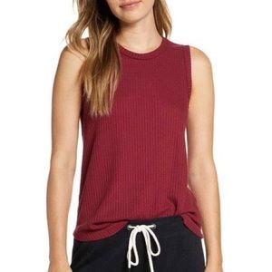P.J. Salvage Maroon thermal tank XXL
